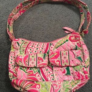 Vera Bradley pinwheel pink purse